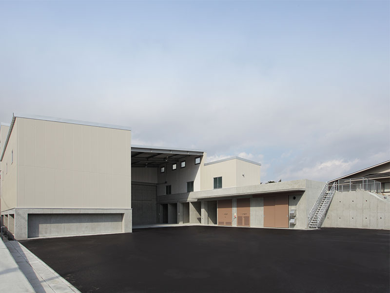 ごみ処理場施工例